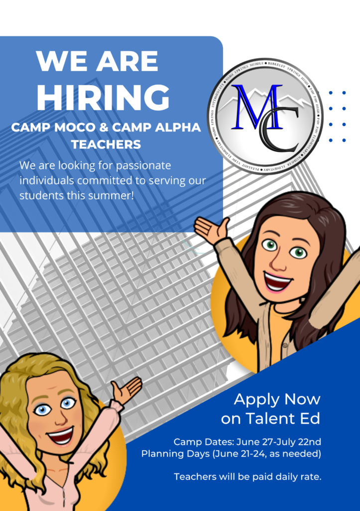 Summer Camp Hiring