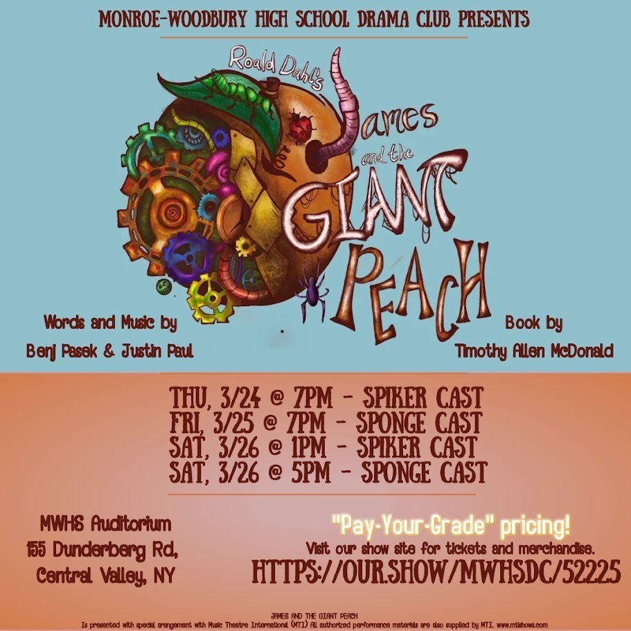 James and the Giant Peach graphic