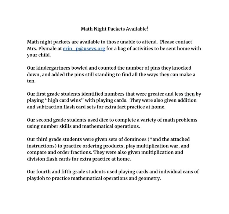 math night