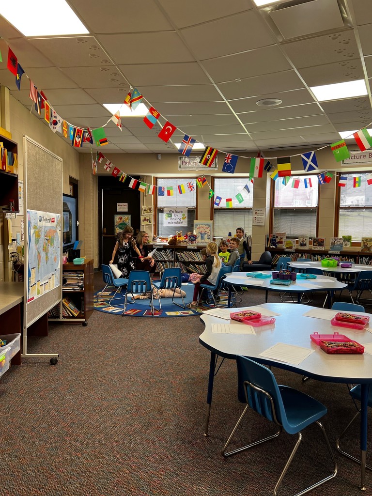 library room with students