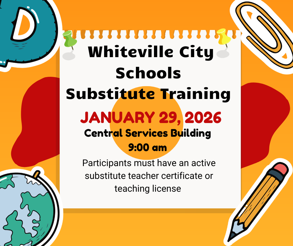 Details for Substitute Training at WCS