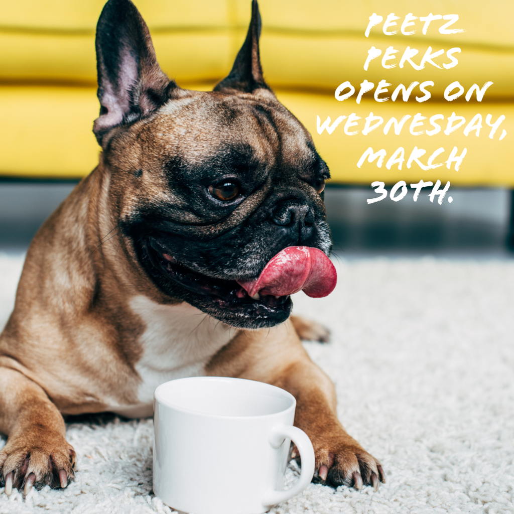 Graphic stating when eetz perk is open