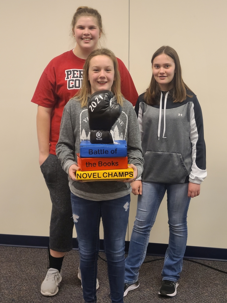 Battle of the Books Perkins student winners.