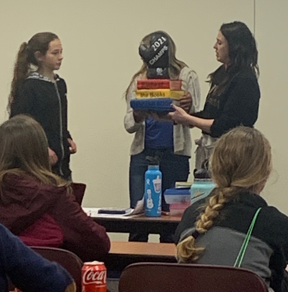 Hyannis students win the Battle of the Books in the Chapter book division.