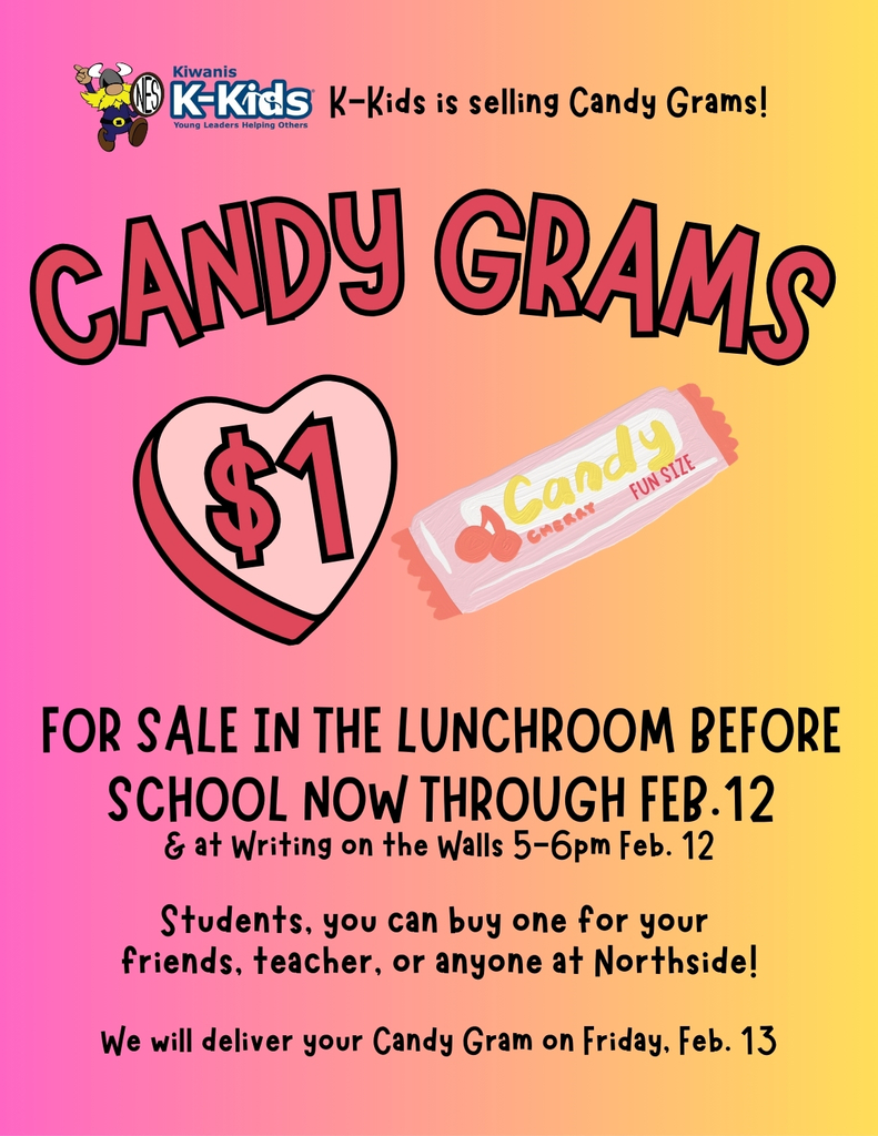 Heart and fun size candy with text on pink and yellow background