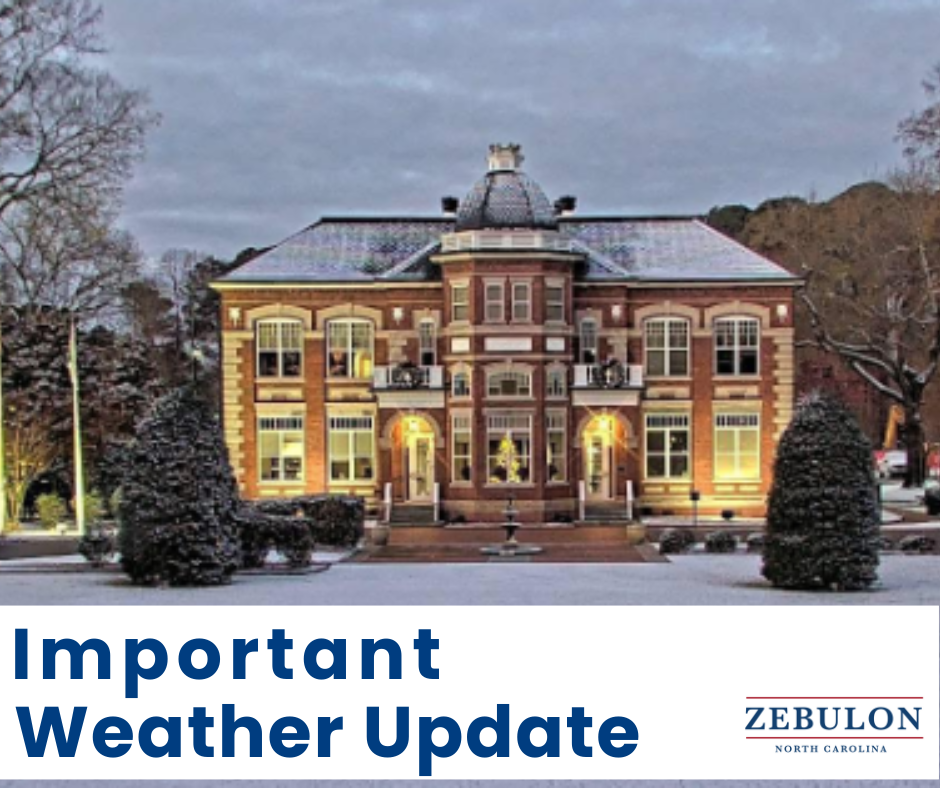 important weather update