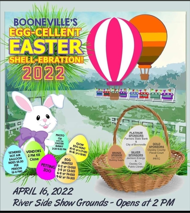 Come Join the Easter fun on April 16th