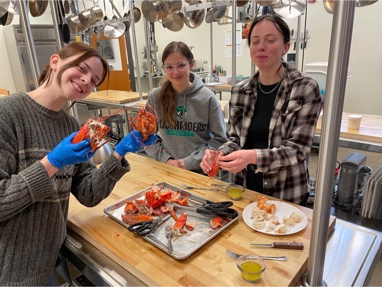 lobsters in Culinary II