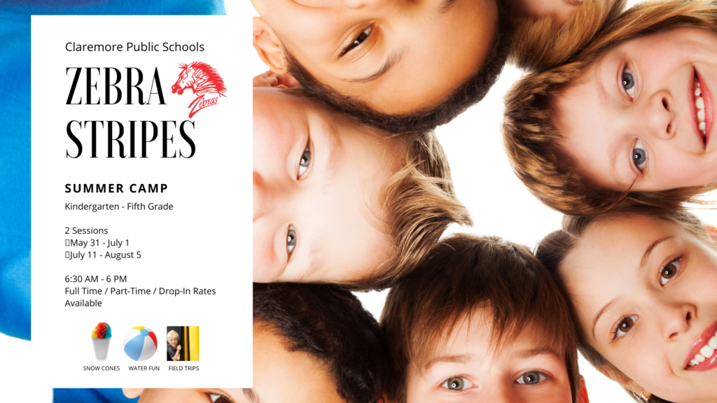 ZEBRA STRIPES SUMMER ENROLLMENT IS NOW OPEN.