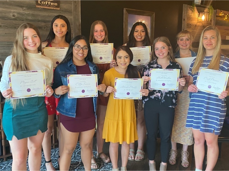 All attendees and their awards