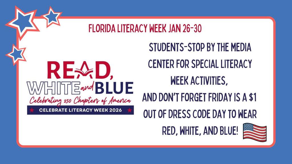 MBMS Literacy Week Activities