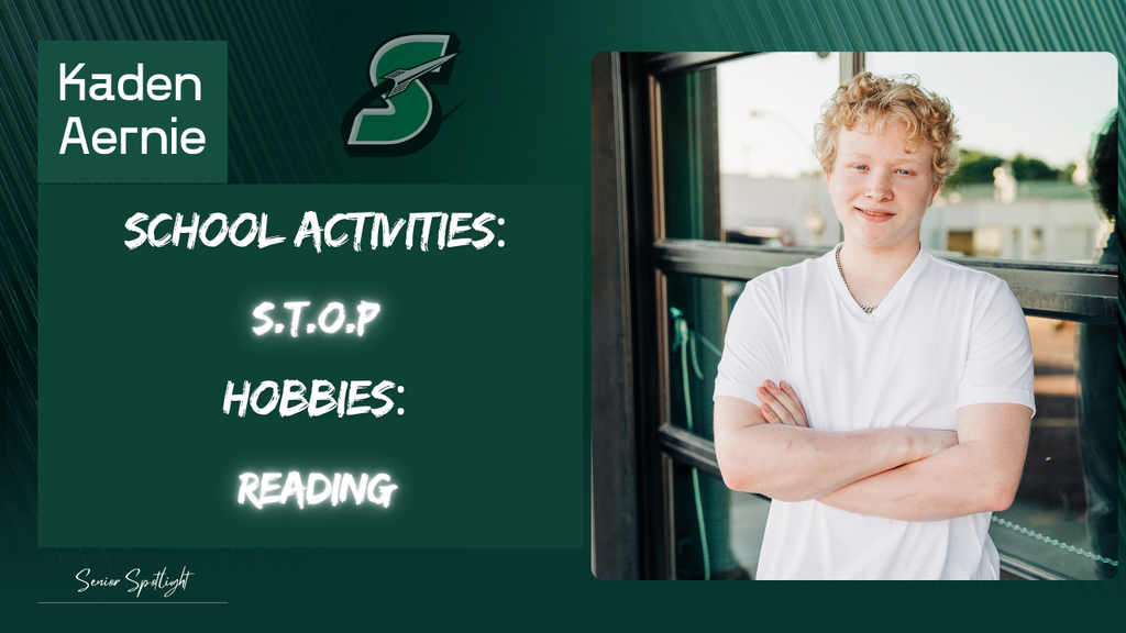 Senior Spotlight - Kaden Aernie