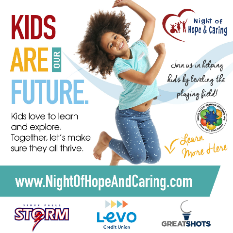 Girls Jumping for Night of Hope & Caring