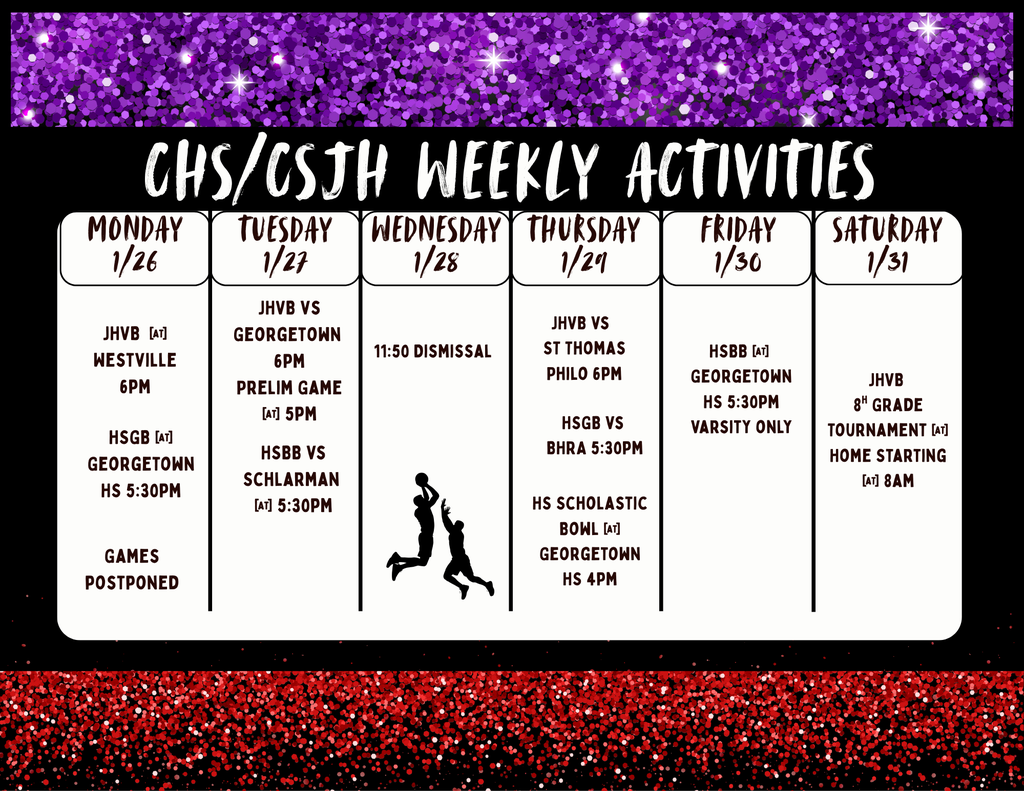 CHS/CJHS Weekly