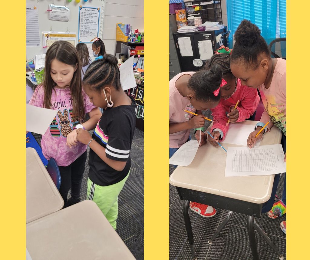 image of students telling time