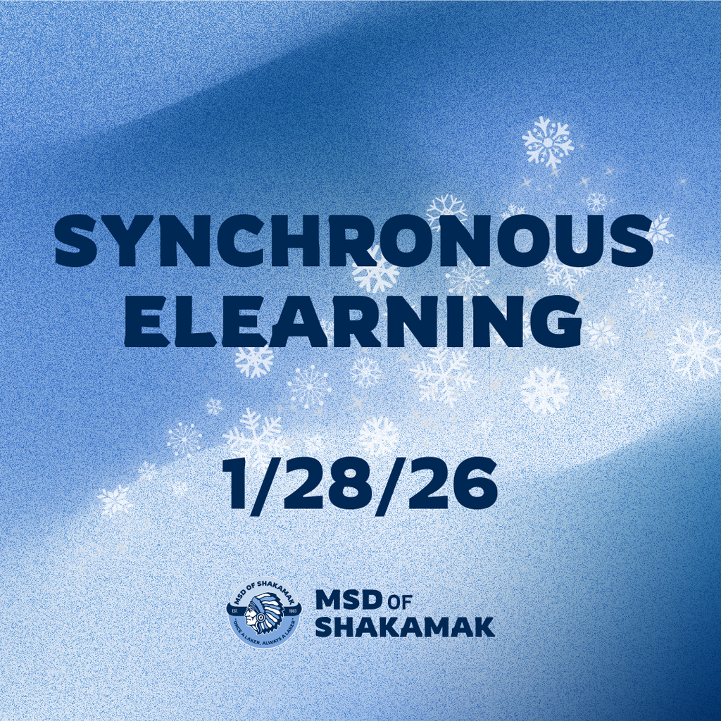 Synchronous elearning 1/28/26