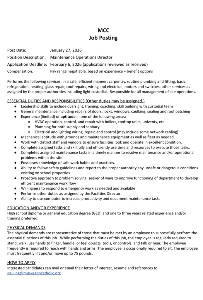 job description 