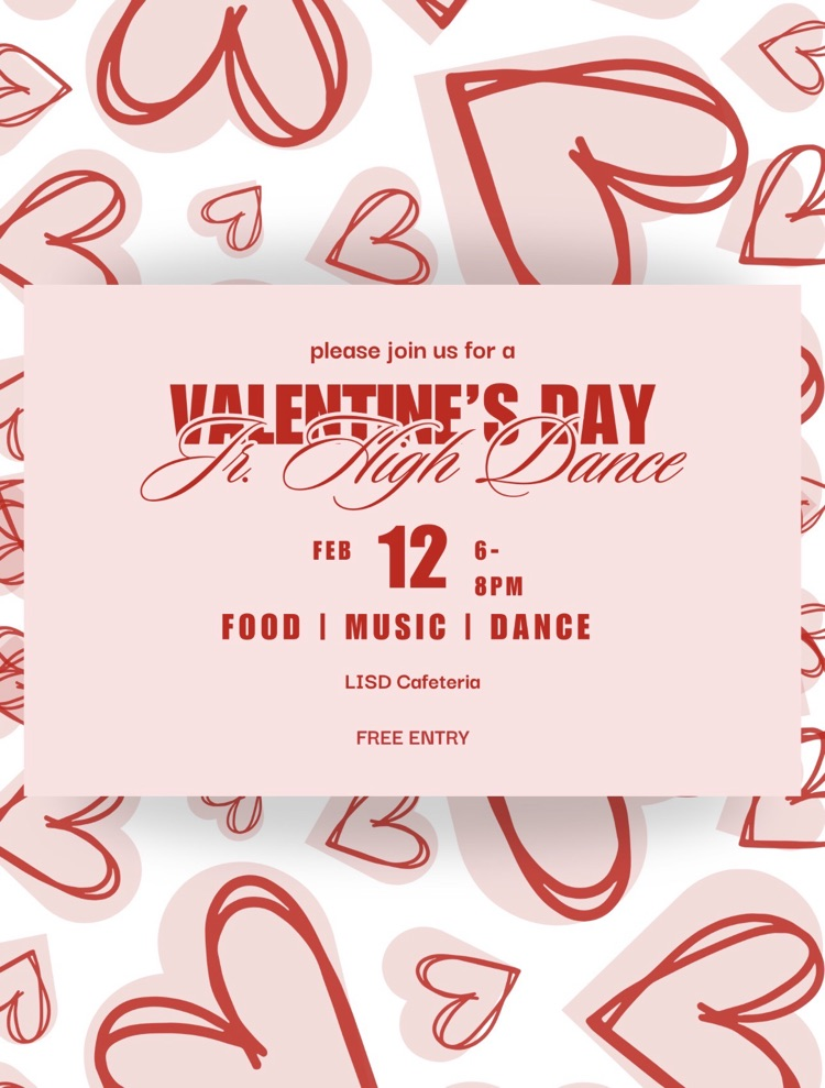 Junior high, valentine dance