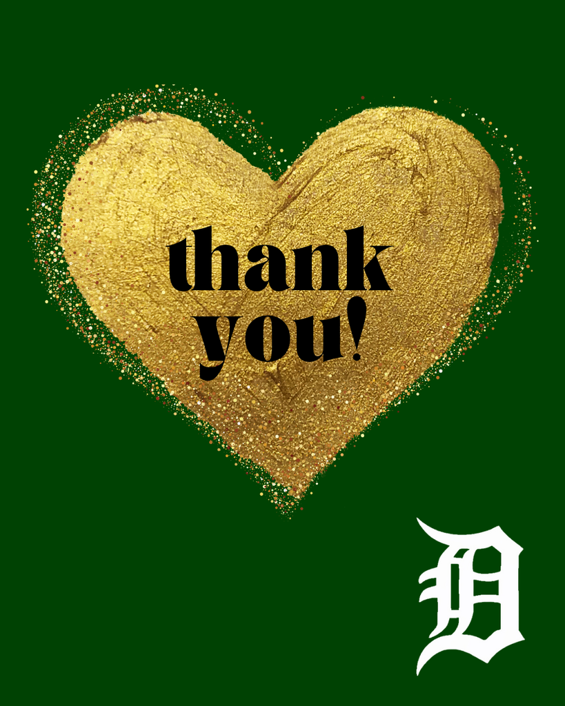 Thank you flyer.
