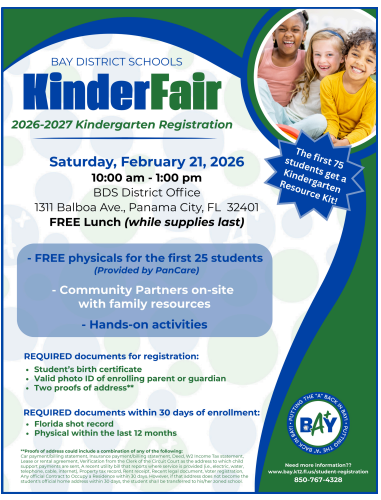 Kindergarten Registration 