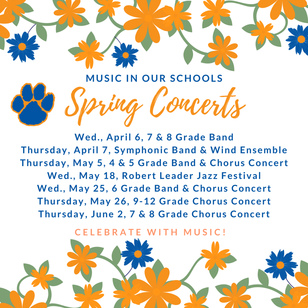 spring concert graphic