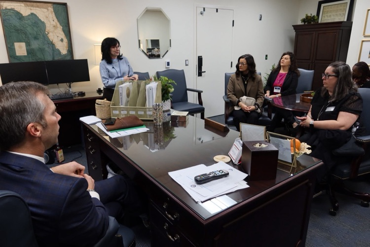 Faircloth at capitol