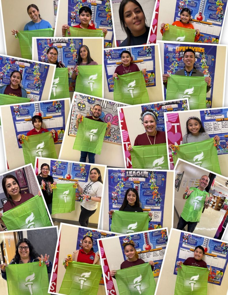 Staff and students who have completed Finn's Mission. Our JWC HEART HEROES!