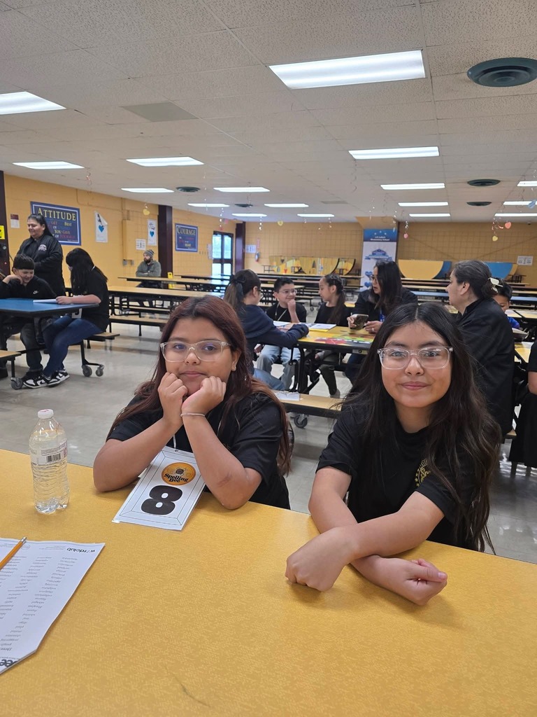 students sitting at table