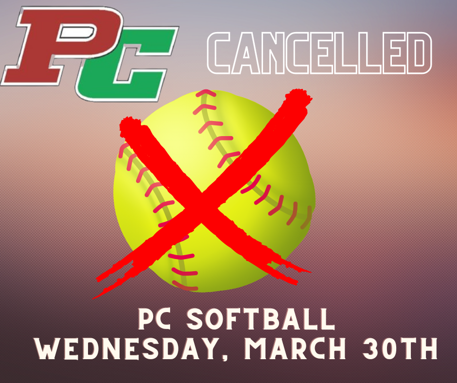 Softball Cancelled