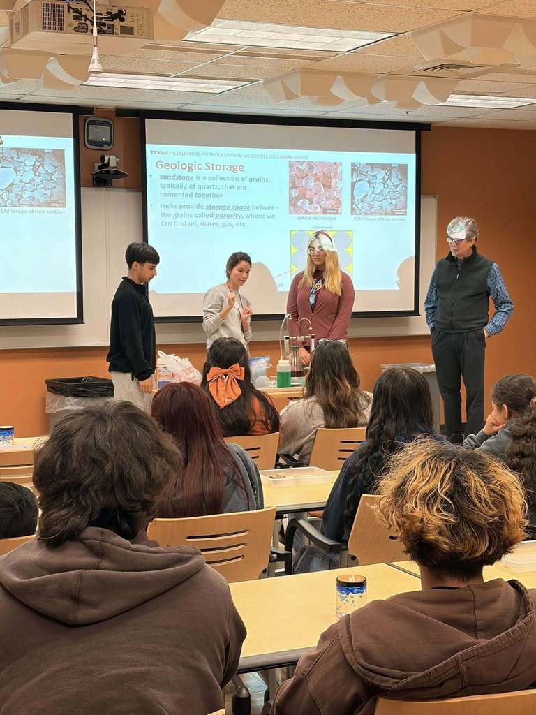 DHS Juniors in CCMR trip to UT Austin