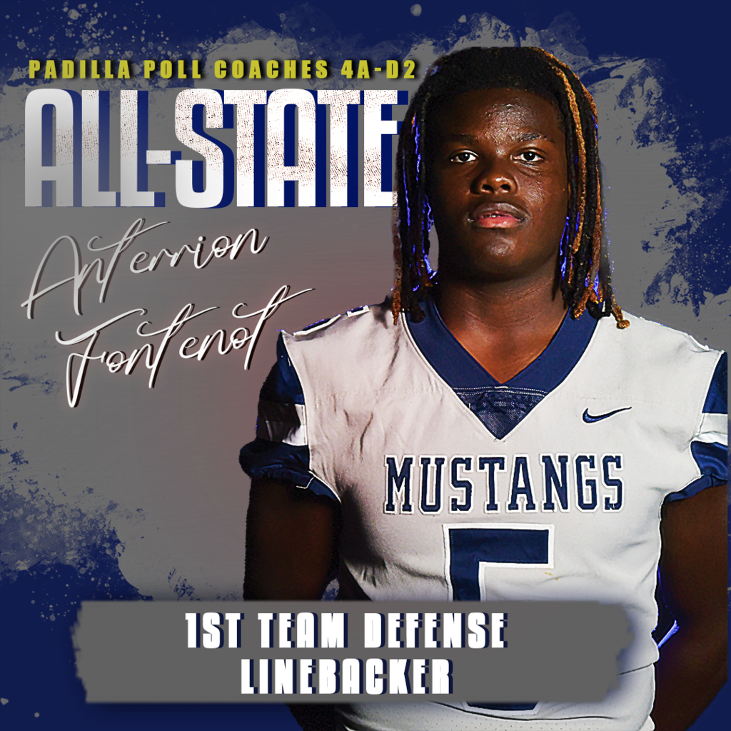 Anterrion Fontenot All-State Football