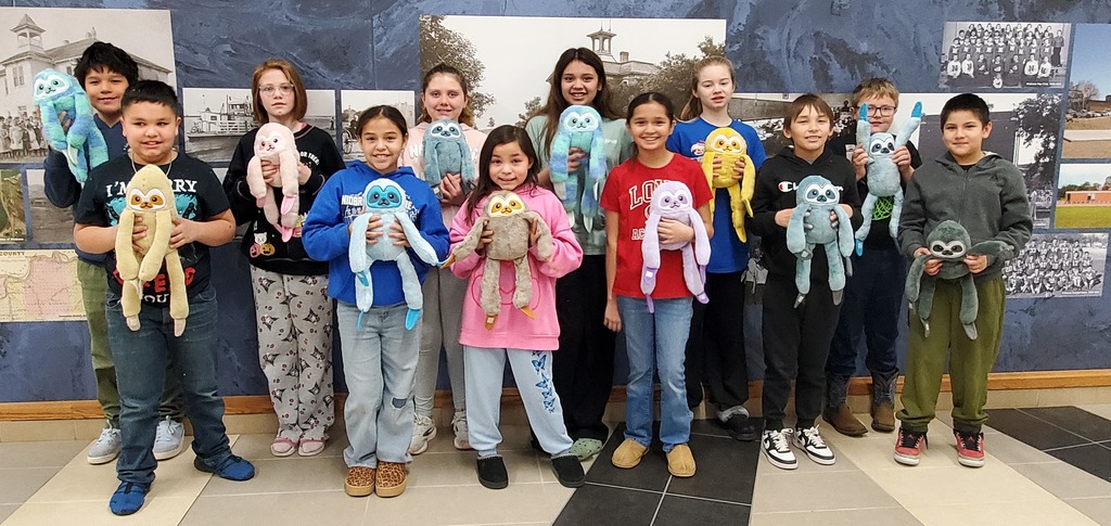 Fourth Grade sewing project. 