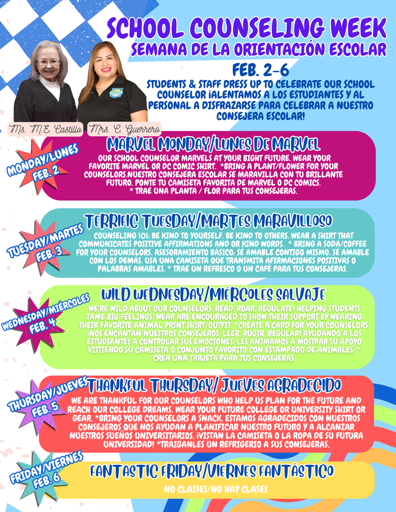 School Counseling Week Celebration