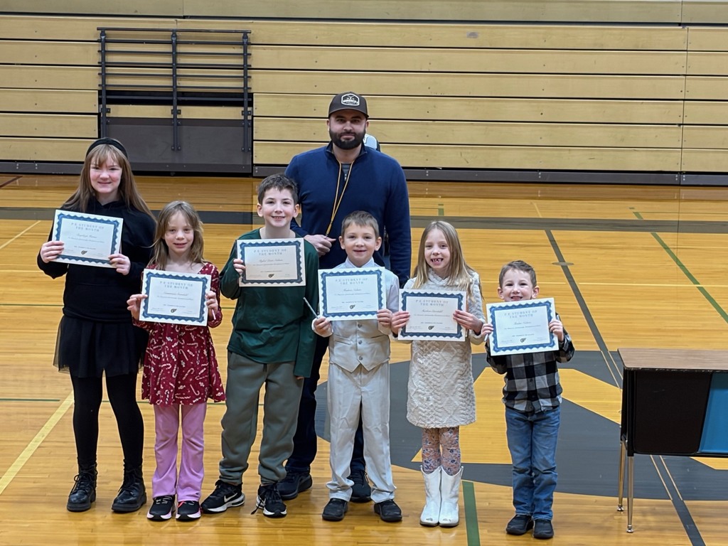 Elementary Students of the Month