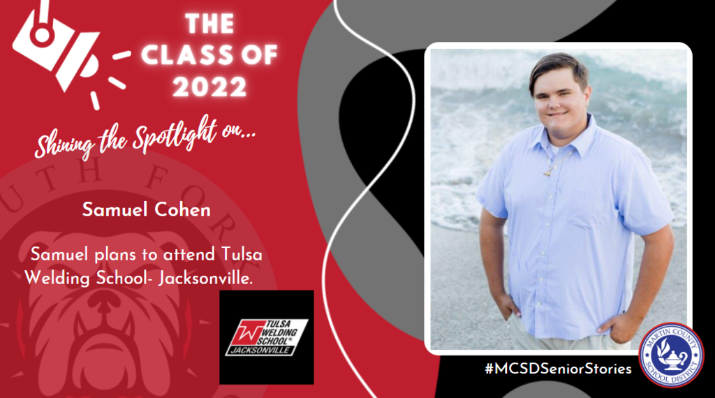 Samuel Cohen, SFHS Class of 2022