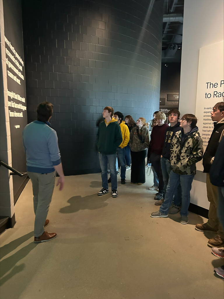 Group on guided tour