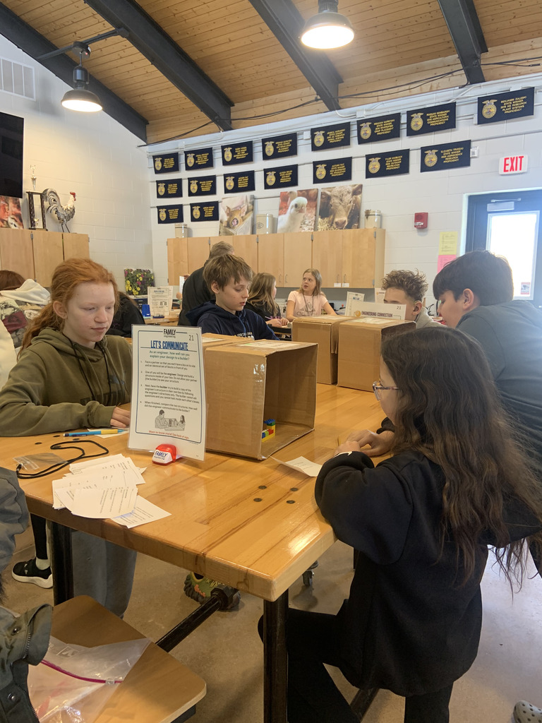 Students doing experiments