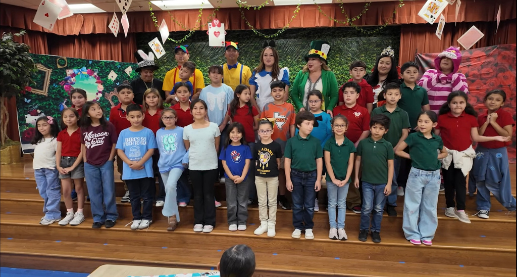 Alice in Wonderland cast for the 2025-2026 school year. 