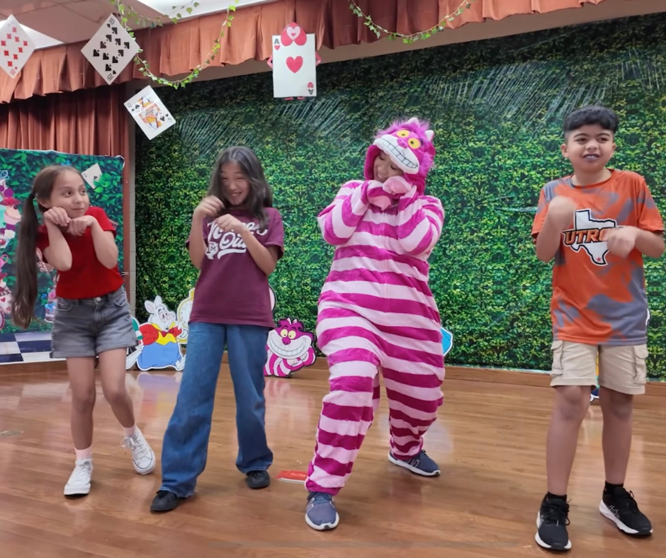 Alice in Wonderland cast for the 2025-2026 school year. 