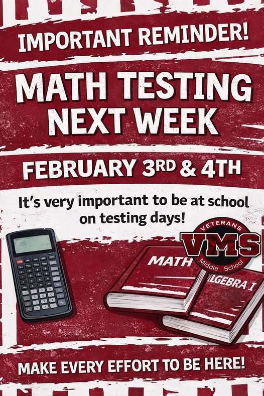 Math benchmark testing 3-4th