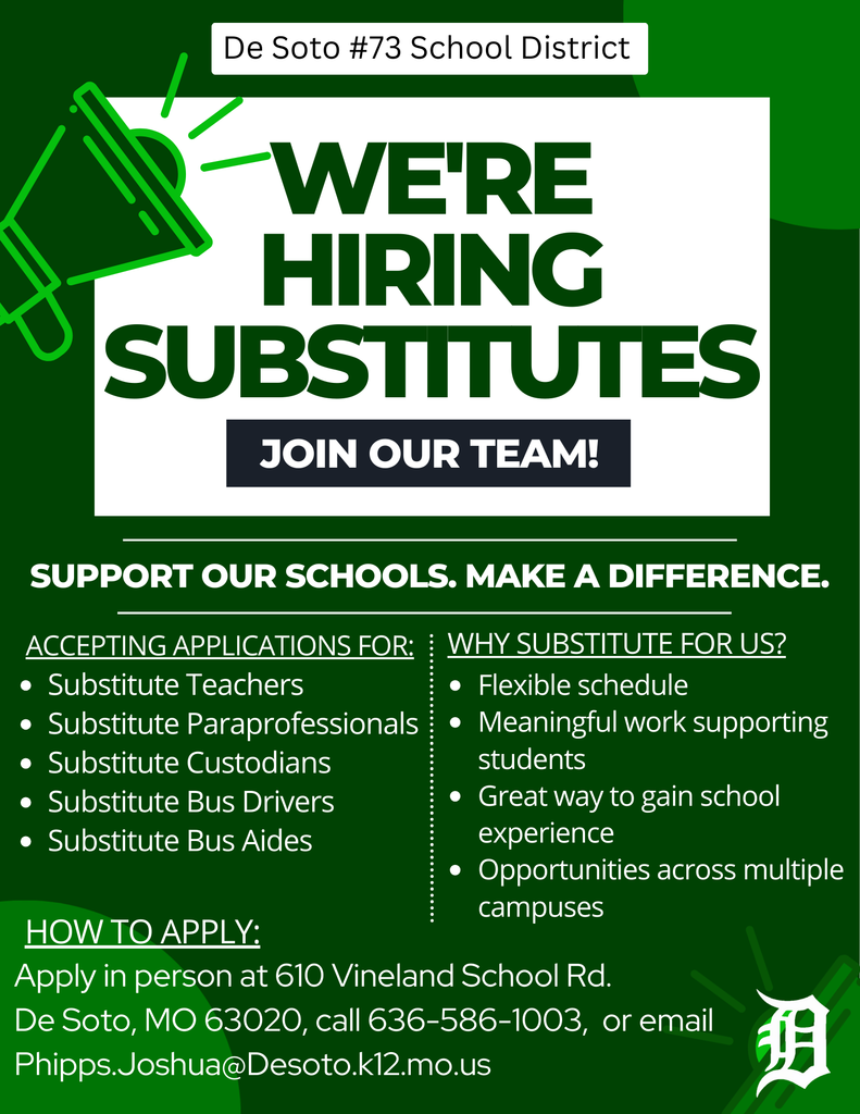 We are hiring flyer
