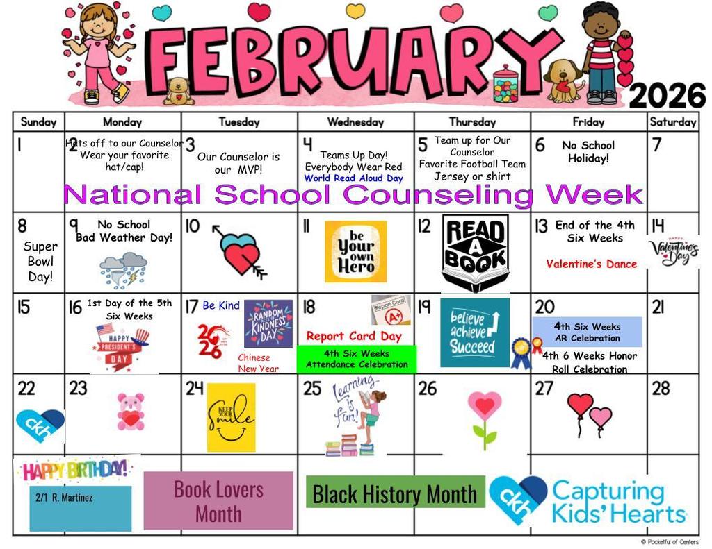 February Calendar