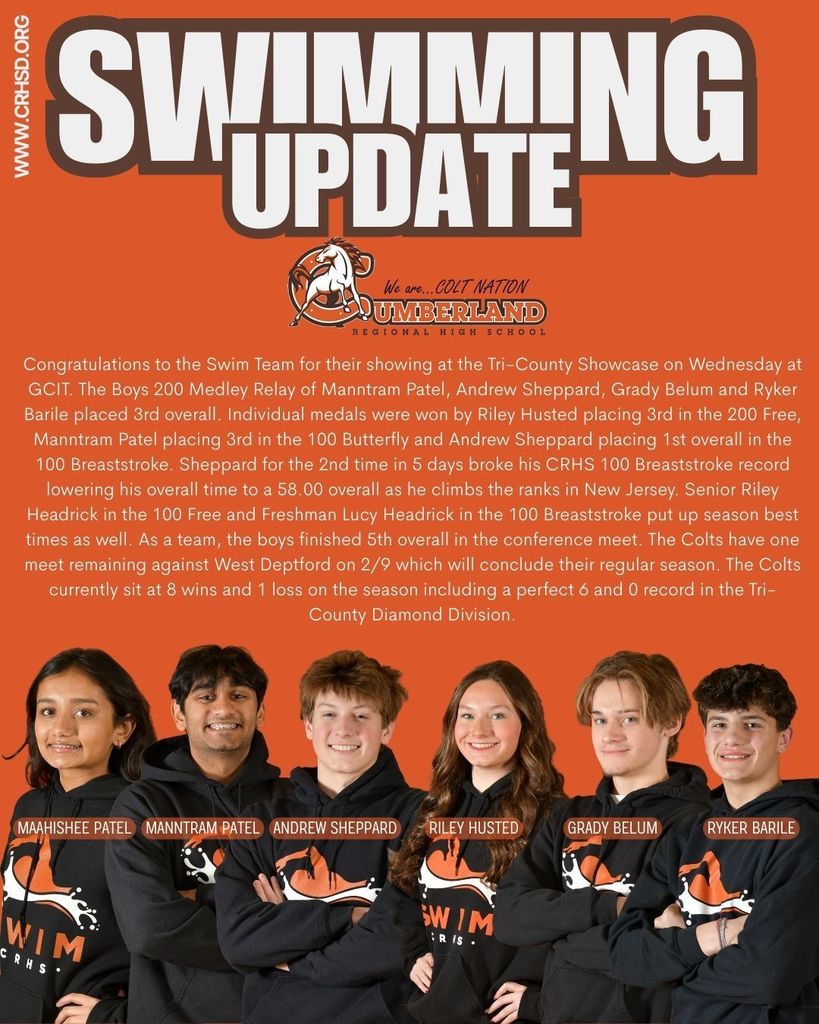 Swim Update from 1.30.26