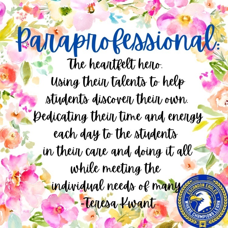 Paraprofessional quote