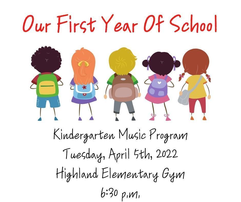 Kindergarten music program information