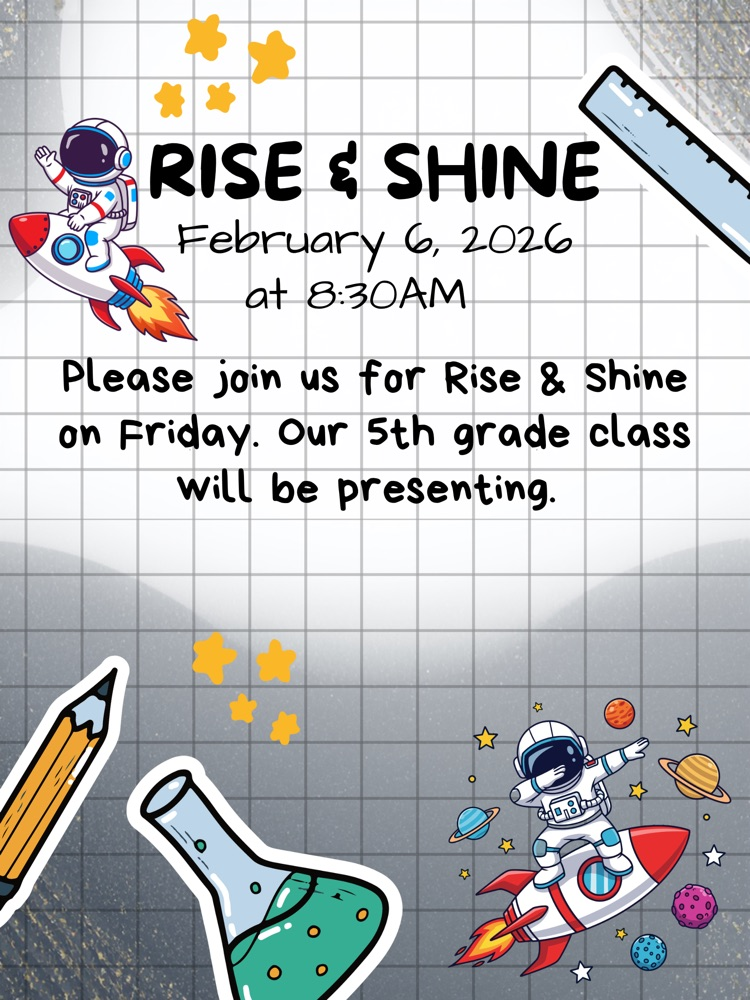 rise and shine this Friday!