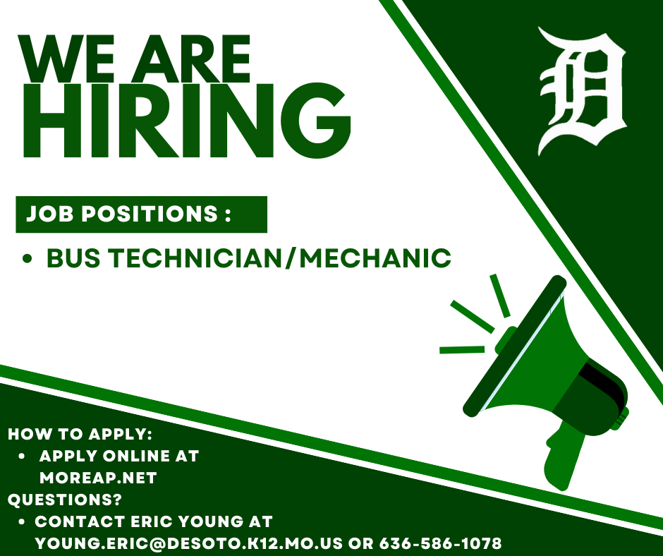 We are hiring flyer