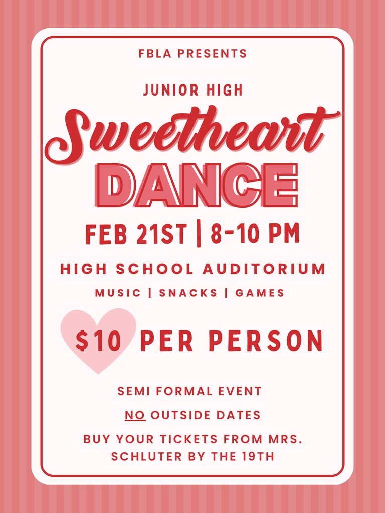 JH Sweetheart Dance