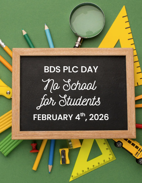 No School on PLC Day Flyer