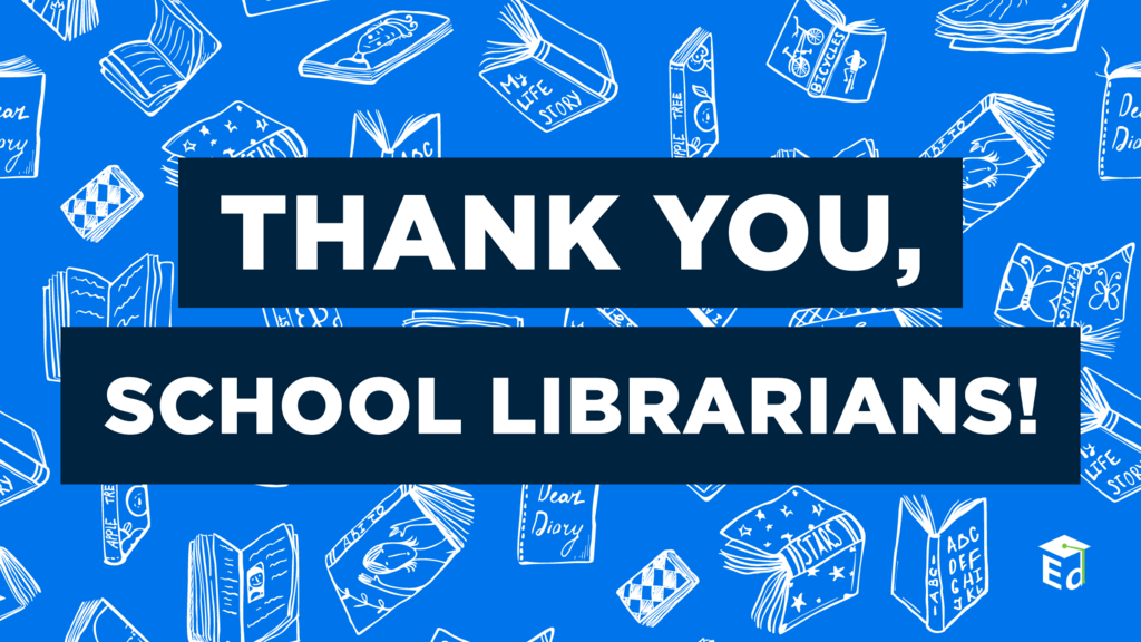 thank you school librarians